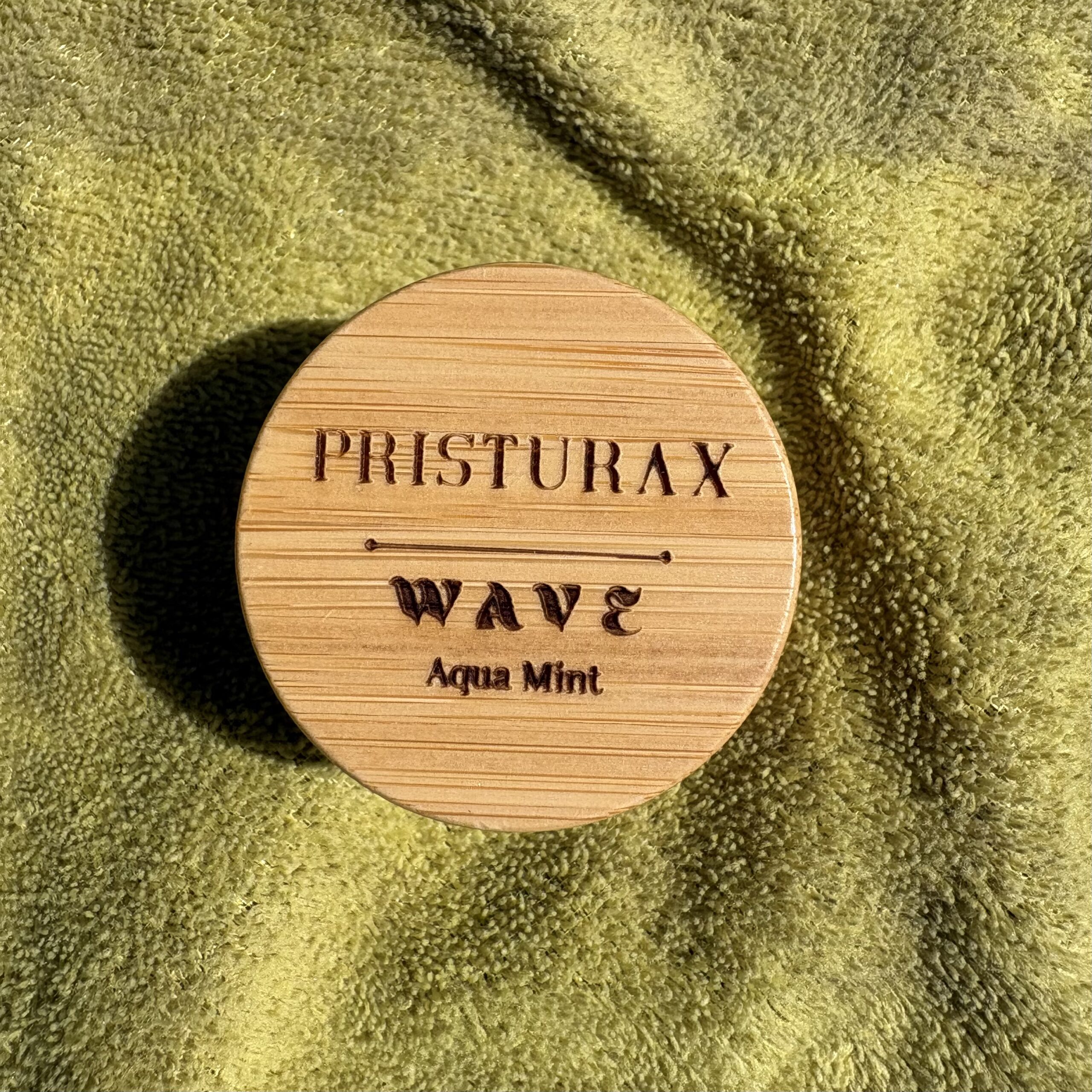 PRISTURAX WAVE Aqua Mint Solid Perfume — Halal, Alcohol-Free, Natural Fragrance - Image 2